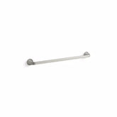 Kohler Cursiva 24 in. Towel Bar in Vibrant Brushed Nickel