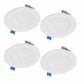 Halo HLBSL4069FS35-4PK LED Direct Mount Canless Retrofit Light Kit, 4 In., 4-Pk. - Quantity 2 - Like New