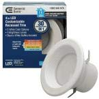 4 in. Selectable Integrated LED Recessed Trim Downlight 30 Configurations in 1 Fixture High Ceiling Output T20 Compliant - Like New