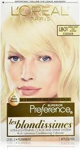 L'Oreal Superior Preference Les Blondissimes - LB01 Extra Light Ash Blonde 1 Each (Pack of 3)
