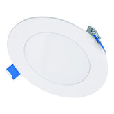 HALO HLBPH 4 inch Canless Recessed Downlight w/Remote Driver/Junction Box Integrated LED Kit HLBPH Selectable 2700K, 3000K, 3500K, 4000K, 5000K CCT New Construction White - Like New