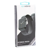 Raptic - Hybrid Mesh Watch Band for Apple Watch® 42mm, 44mm, 45mm - Black