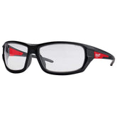 MILWAUKEE'S Safety Glasses,Black Frame,Clear Lens (48-73-2020)
