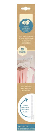 Clothes Drying Rack 16 Hooks