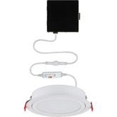 Slim Directional 6 in. Color Selectable New Construction and Remodel Canless Recessed Integrated LED Kit - Like New