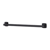 Pfister Venturi Bath Towel Bar for Bathroom, 18-Inch, Wall-Mounted, Screw-In, Matte Black Finish, BTBVNC1B