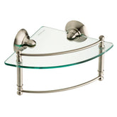 Generic Delta Corner Shelf With Towel Bar