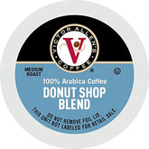 Victor Allen's Coffee Donut Shop Blend, Medium Roast, 42 Count Single Serve Coffee Pods for Keurig K-Cup Brewers