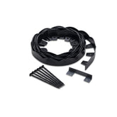 Vigoro 20 ft. x 2.25 in. Black Scalloped Polyethylene No-Dig Edging - Good