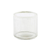 House Doctor Ec0283 Candle Stand, Check, Silver, w, H: 7.5 cm, Dia: 7.5 cm, Multi-Colour