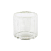 House Doctor Ec0283 Candle Stand, Check, Silver, w, H: 7.5 cm, Dia: 7.5 cm, Multi-Colour
