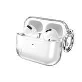 Speck Clear AirPods Pro Case - for Apple AirPods Pro 1st Gen & AirPods Pro 2nd Gen - Scratch-Resistant Coating with Carabiner Attachment - Presidio Clear