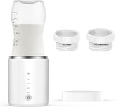 Bottle Warmer, Rechargeable Travel Baby Bottle Warmer with 2 Adapters, Portable Bottle Warmer for Breastmilk or Baby Formula, 3 Minutes Quick Heat, Temperature Control - Like New