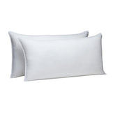 Amazon Basics Down-Alternative Pillows, Soft Density for Stomach and Back Sleepers - 20 x 36 inches, White - Like New