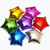 Amscan Star Foil Balloon, Blue - Balloon Helium Party Celebration