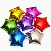 Amscan Star Foil Balloon, Blue - Balloon Helium Party Celebration