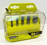 Ryobi Straight Router Bit Set 5pc
