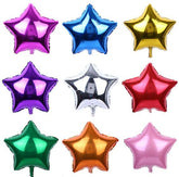 Amscan Star Foil Balloon, Metallic Lavender - Balloon Helium Party Celebration