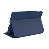 Speck iPad 10.2 Inch Case 2019 - Slim Stand, Hard Back Fits iPad 2020 & 2019 - Multi-Range Stand with Protective, Locking Smart Cover Case for ipad - Costal Blue, Charcoal Grey BalanceFolio