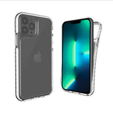 Silicone Velo Clear Case for iPhone 13 Pro (White)