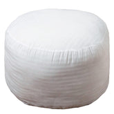 Pouf Ottoman Filling ,Footstool Filler, Polyfill Stuffing,Pouf Stuffing,Pouf Ottoman Filler,Pouf Insert,Bean Bag Filler,20x20x12 Inches Round Poof Filler, Floor Bean Bag Chair Stuffing (Pouf Filling) - Like New