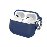 Speck AirPods Pro Case - for Apple AirPods Pro 1st Gen & AirPods Pro 2nd Gen - Durable Soft-Touch Coating with Carabiner Attachment - Coastal Blue - Like New