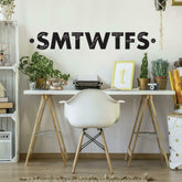 RoomMates RMK3721SCS Letters Of The Week Chalk/Blackboard Peel and Stick Wall Decals