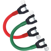 2 Pieces Ski Tip Connector Trainer Ski Training Aid Ski Aid for Beginners Skiing Training (Red, Green) - Like New