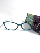 Foster Grant Simply Specs reading glasses green Gwyn +2.75