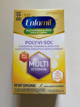 Enfamil Prenatals & Baby Vitamin Poly-Vi-Sol with Iron Multivitamin Supplement Drops for Infants and Toddlers, 50 mL dropper bottle