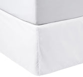 Simply Essential Microfibe Tailored Twin Bed Skirt in White