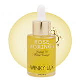 Winky Lux Rose Moringa Facial Oil, Rosehip Oil for Face, Anti-Aging Face Oil, Nourishing Glow Serum, Facial Massage Oil, Support Skin Barrier & Even Skin Tone - Like New