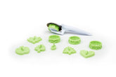 Fox Run Pie Top Cutters and Decorating Kit, 11-Piece Set, Green - Like New