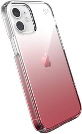 Speck Products Presidio Perfect-Clear Ombre, iPhone 11 Case, Clear/Vintage Rose