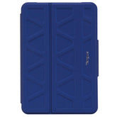 Targus Pro-Tek Case for Apple iPad Mini (5th gen), iPad Mini 4, 3, 2, 1 with Slim Trifold Stand Cover, Stylus Holder, Magnetic Sleep/Wake Closure, Blue (THZ69502GL)
