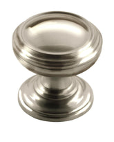 Amerock | Cabinet Knob | Polished Nickel | 1-1/4 inch (32 mm) Diameter | Revitalize | 1 Pack | Drawer Knob | Cabinet Hardware