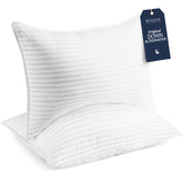 Beckham Hotel Collection Bed Pillows Queen Size Original Down Alternative Pillow for Sleeping - Bedding for Back, Stomach or Side Sleepers - Like New