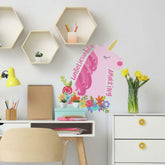 RoomMates RMK4666GM Amazing Unicorn Giant Peel and Stick Wall Decals