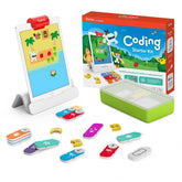Osmo - Coding Starter Kit for iPhone & iPad-3 Educational Learning Games-Ages 5-10+ Learn to Code, Basics Puzzles-STEM Toy-Logic, Fundamentals(Osmo iPad/iPhone Base Included) - Like New