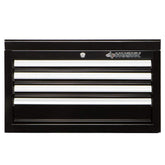 Husky 26 in. W 4-Drawer Tool Chest in Gloss Black, HKST98065BK - Like New