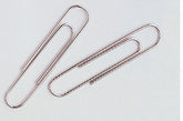 School Smart Smooth Paper Clip, 1-1/4 Inches, Silver, Pack of 100