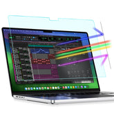 2 Pcs Anti Blue Light Screen Protector Compatible With MacBook Air 13.6 Inch (2022, M2 Chip), 13" Mac Laptop Glare Filter Uv Blocker Shield Cover Eye Protection Film Matte Laptop Screen - Like New