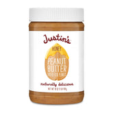 Justin's Honey Peanut Butter, No Stir, Gluten-free, Non-GMO, Responsibly Sourced, 16oz Jar