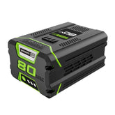 Greenworks PRO 80V 2.0Ah Lithium-Ion Battery (Genuine Greenworks Battery / 75+ Compatible Tools) - Like New