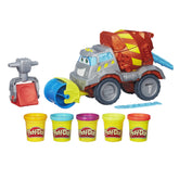Play-Doh Max The Cement Mixer Toy Construction Truck with 5 Non-Toxic Modeling Compound Colors For 3+ Years, 2-Ounce Cans (Amazon Exclusive)