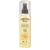 Hawaiian Tropic Weightless Hydration Dry Oil Sunscreen Mist SPF 15, 5oz | Sunscreen Oil, Dry Oil Sunscreen Spray, Hawaiian Tropic Sunscreen SPF 15, Oxybenzone Free Sunscreen, 5oz