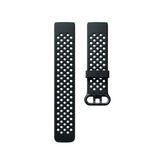 Fitbit Charge 3 Accessory Band, Official Fitbit Product, Sport, Black, Large - Like New
