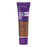 Rimmel London Stay Matte Liquid Mousse - 506 Deep Noisette - Foundation, Lightweight, Shine Control, Oil-Free, 1oz