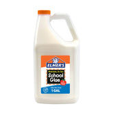 Elmer's Liquid School Glue, Washable, 1 Gallon, 1 Count - Great for Making Slime
