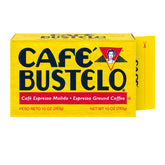 Café Bustelo Espresso Dark Roast Ground Coffee Brick, 10 Ounces